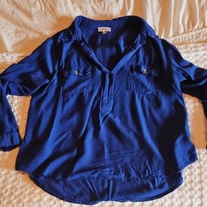 Guess Royal Blue Shirt Medium